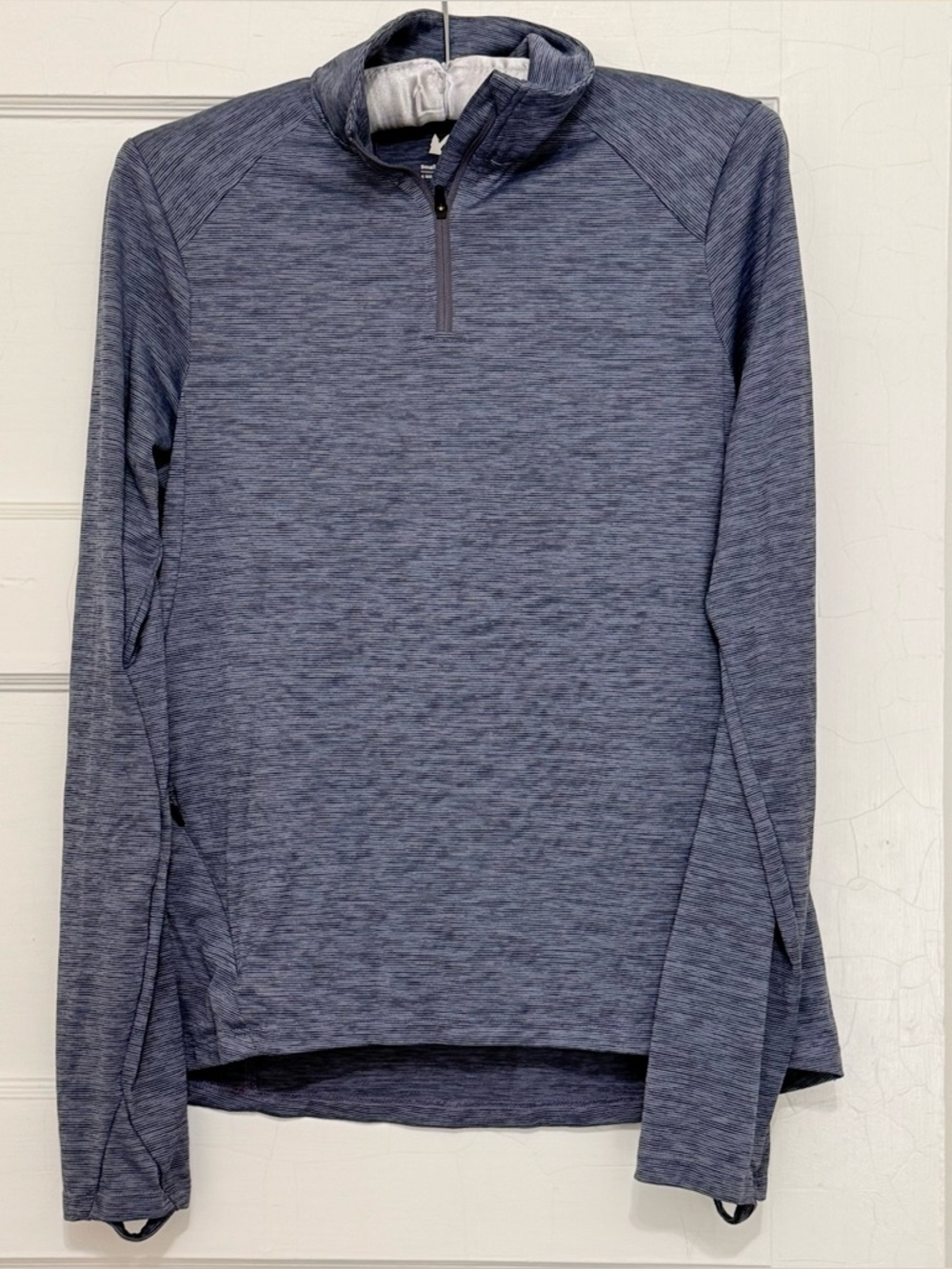 REI Co-op Pullover Womens Small Brown 1/4 Zip Mock Neck Long Sleeve Base Layer